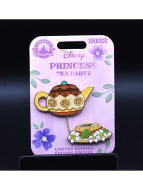 Disney Moana Princess Tea Party 2022 Pot Cup LE 4000 Pin (C3)